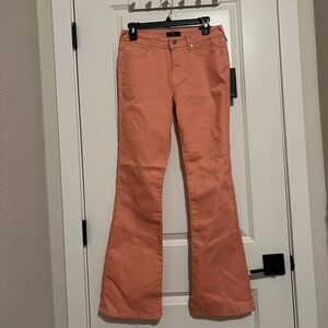 True Religion Coral Almond Bootcut Jeans